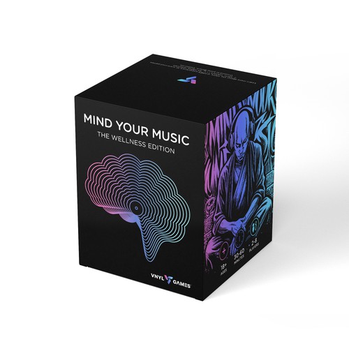 Packaging box design for a palying cards game