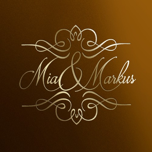 Logo Design for Wedding Couple