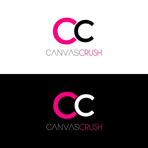 Bold logo concept for Canvas Crush