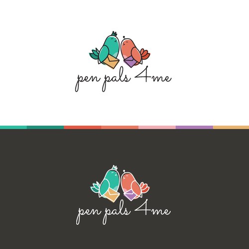Logo proposal for children postal service