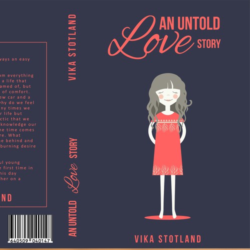 Book Cover for a Love Novel