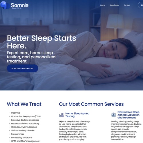 Optimisation of Somnia sleep clinic