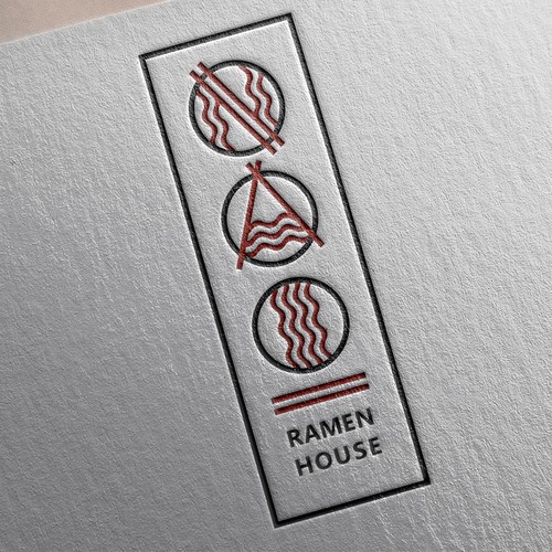 Logo concept for NAO ramen house