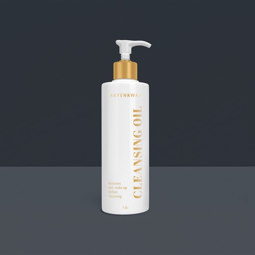 Calm and clean label for cleansing oil