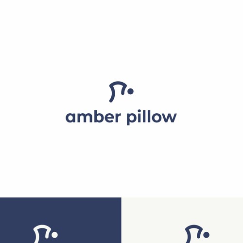 Amber Pillow logo design