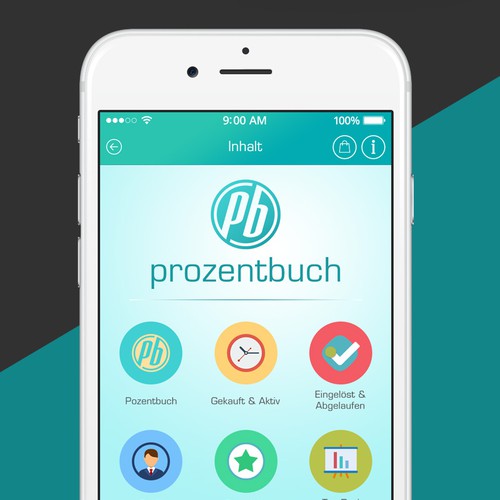 Create a new, fresh, stylish design for our Voucher-App! (DE/EN)