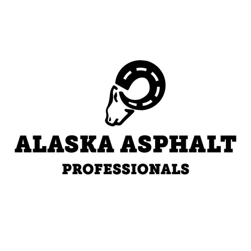 Logo concept for paving/asphalt company.