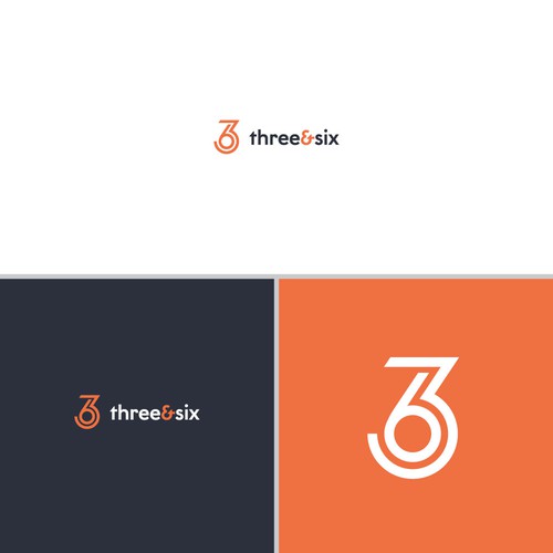 Concept for marketing agency named three&six