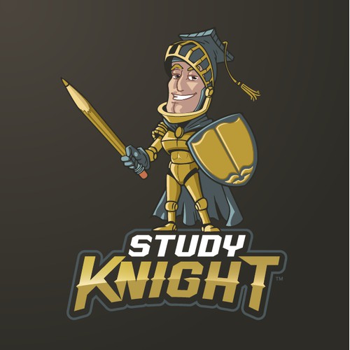 Study Knight Logo Design