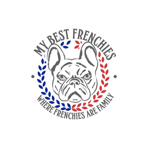 French Bulldog Kennel Logo