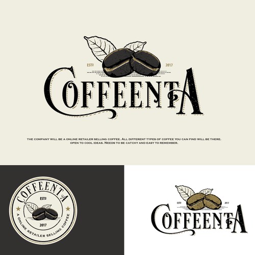 Bold Logo For "coffee retailer company"