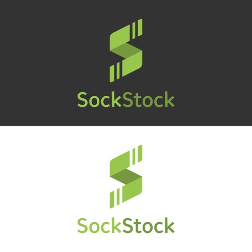 Geometric logo for online sock shop