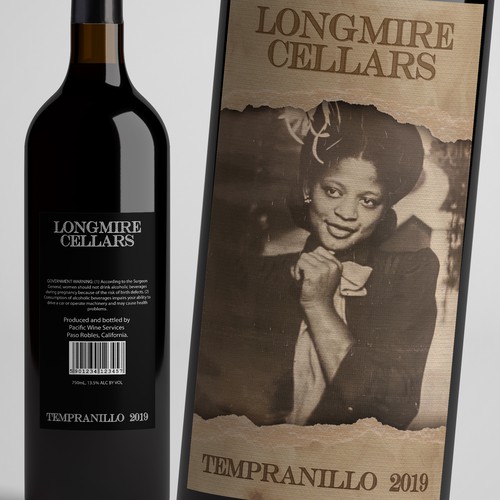 wine label