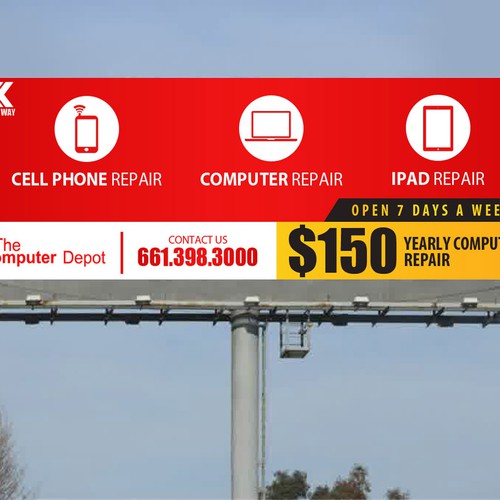 Billboard for Computer Repair