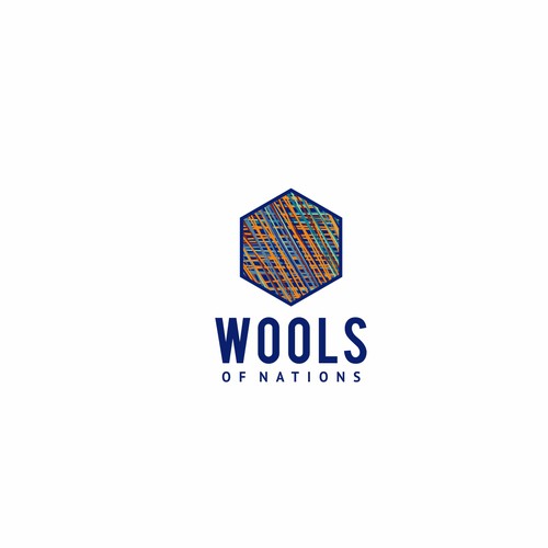 bold logo for wool, fiber 