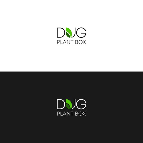 DUG Plant Box wordmark logos.