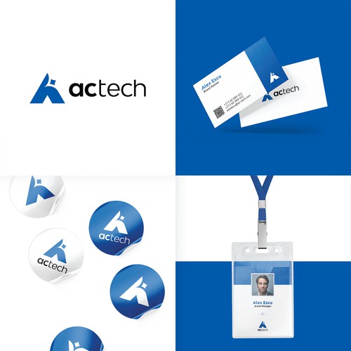 AC-Tech Logo Design and Brand Identity