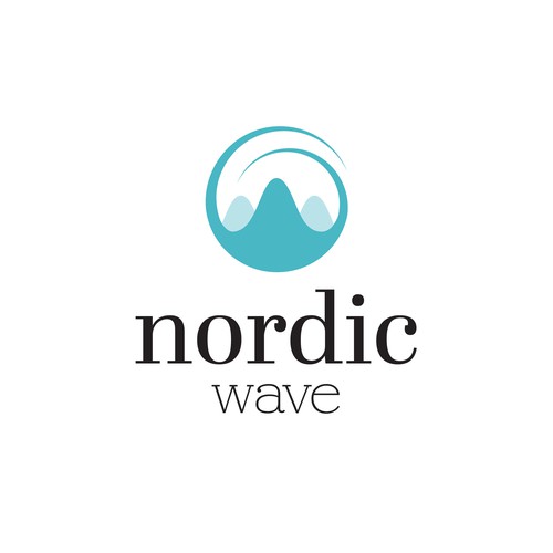 Nordic Wave - logo design