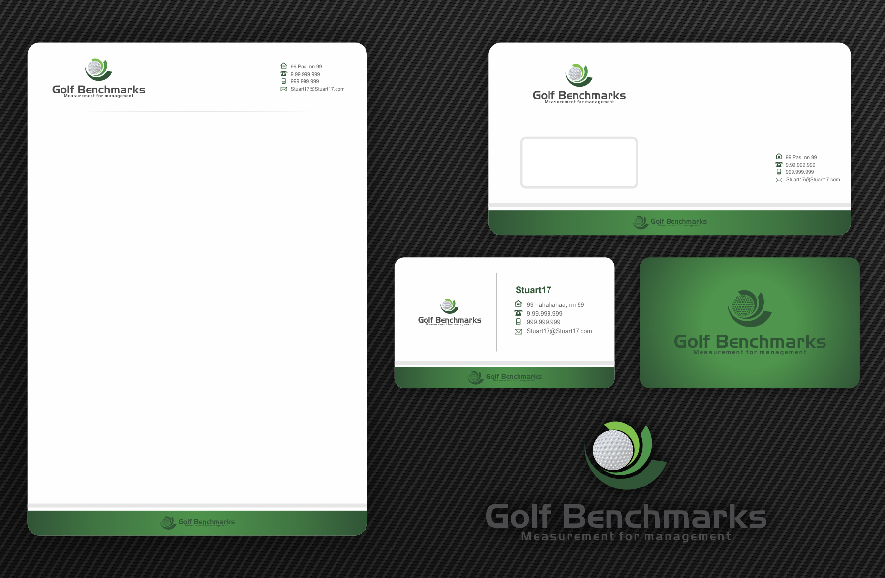 Help Golf Benchmarks with a new logo