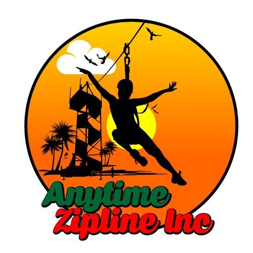 New zipline business I want tiki hut tropical look warm it up!