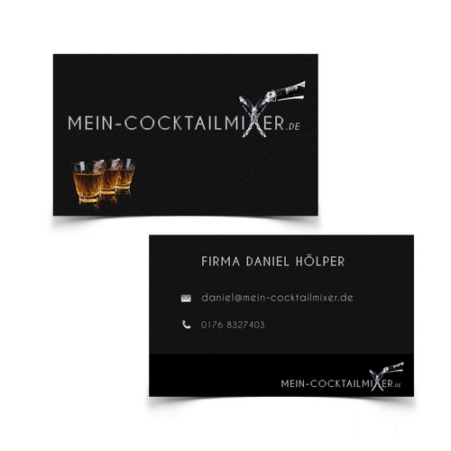 Logo & Visitenkarte - MEIN-COCKTAILMIXER.DE