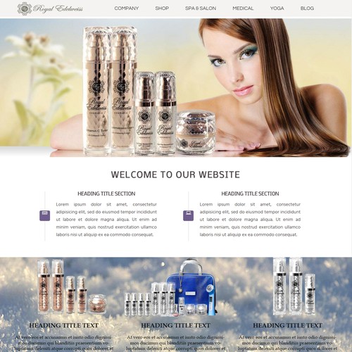 WEB SITE DESIGN - Royal Edelweiss