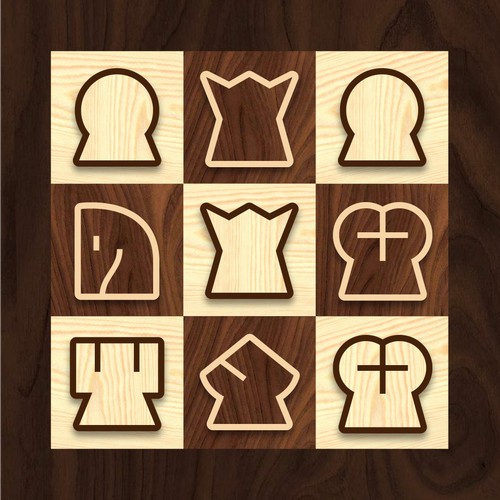 revised more estetic vertical chess