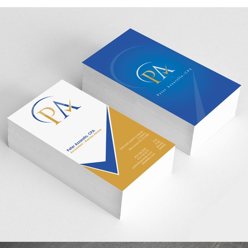 Logo & Business Card for Peter Azzarello, CPA