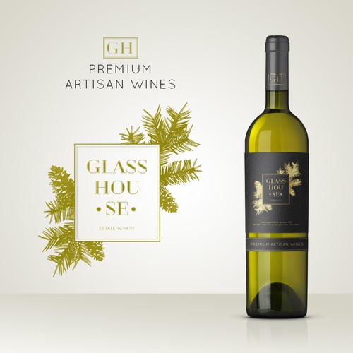 Luxury and Elegant Logo for Winery