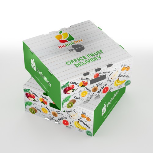 Professional Design for Cardboard Fruit Box Packaging
