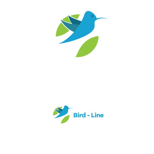 Bird Line logo design