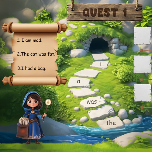 Activity book page