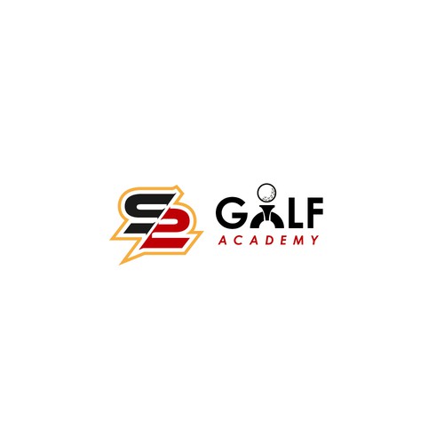 Golf Academy logo concept