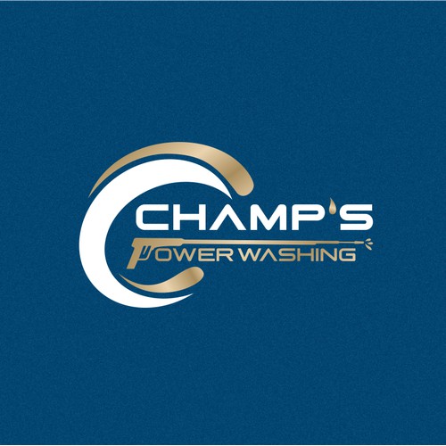Premium refinement of pressure washing logo
