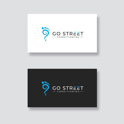 Go street conditioning logo design
