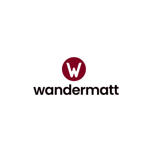 Wandermatt Logo: Merging Innovation with Nature