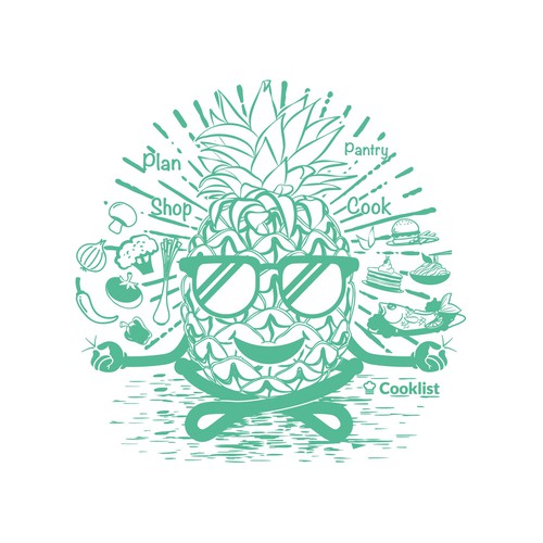 A pineapple