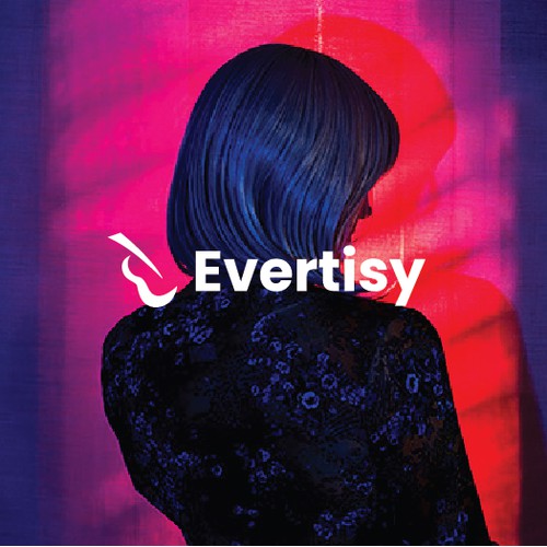 Logo design concept for evertisy