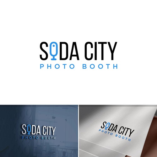 Logo design concept for Soda City Photo Booth