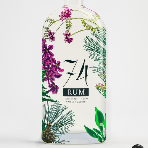 Premium Rum design