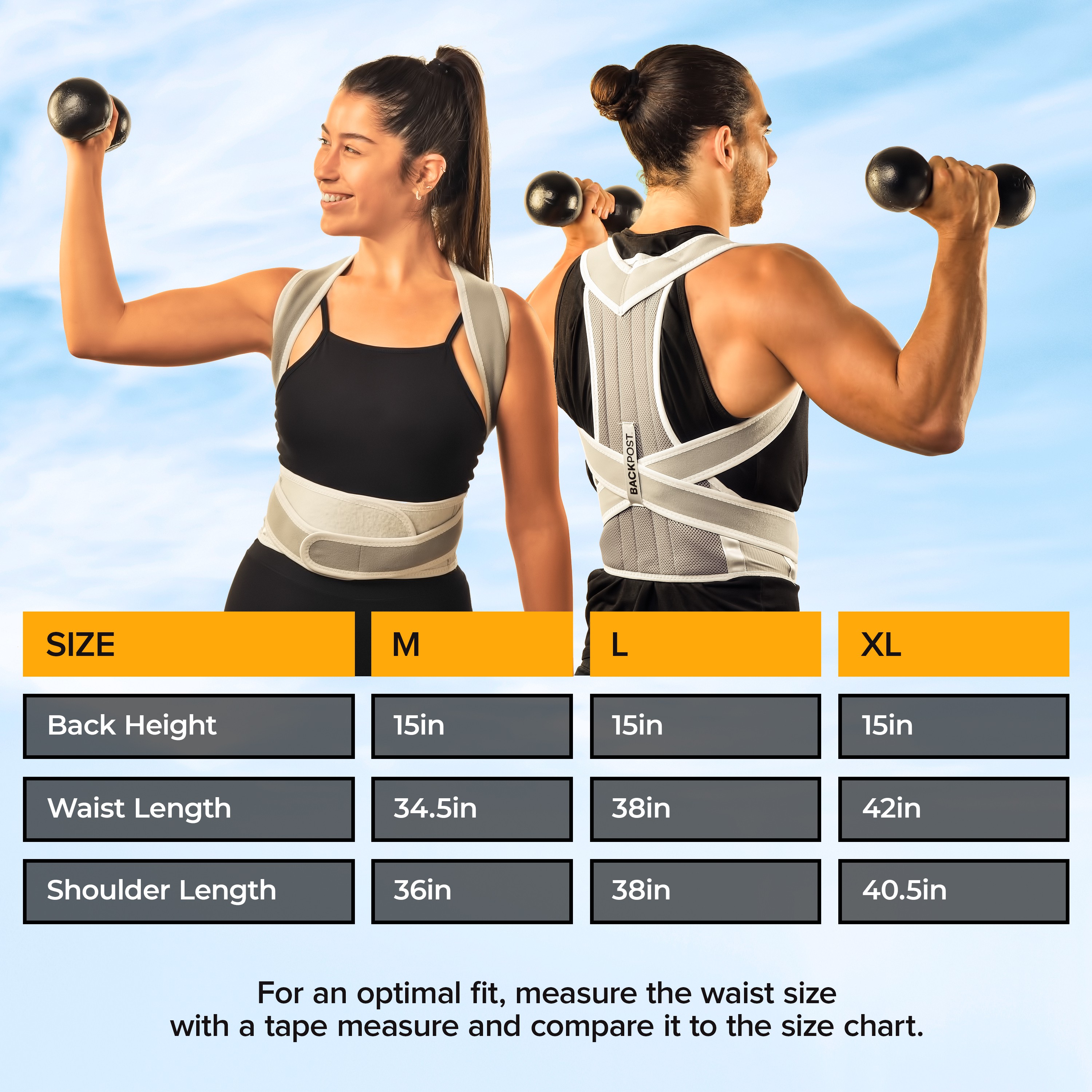 back brace posture corrector