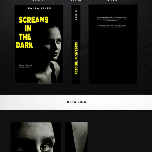 Book Cover for Horror/Psychological Thriller