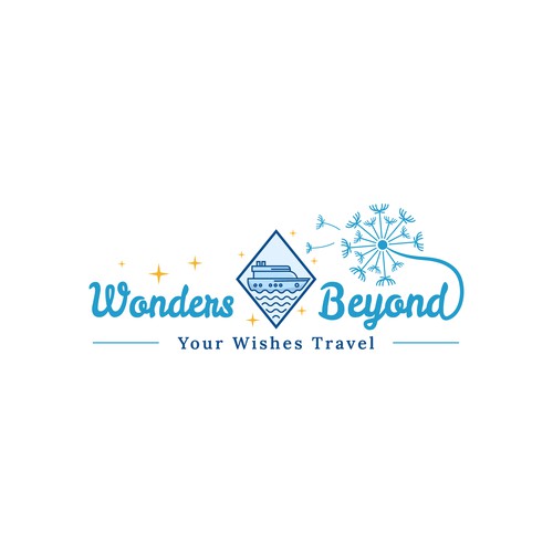 Wonders Beyond Your Wishes Travel Logo Design