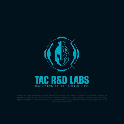 Build an awesome logo for a R&D company on the Tactical Edge