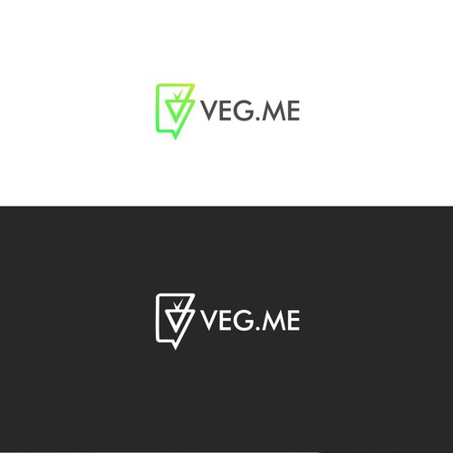 design for Vegetarian Social Media app 