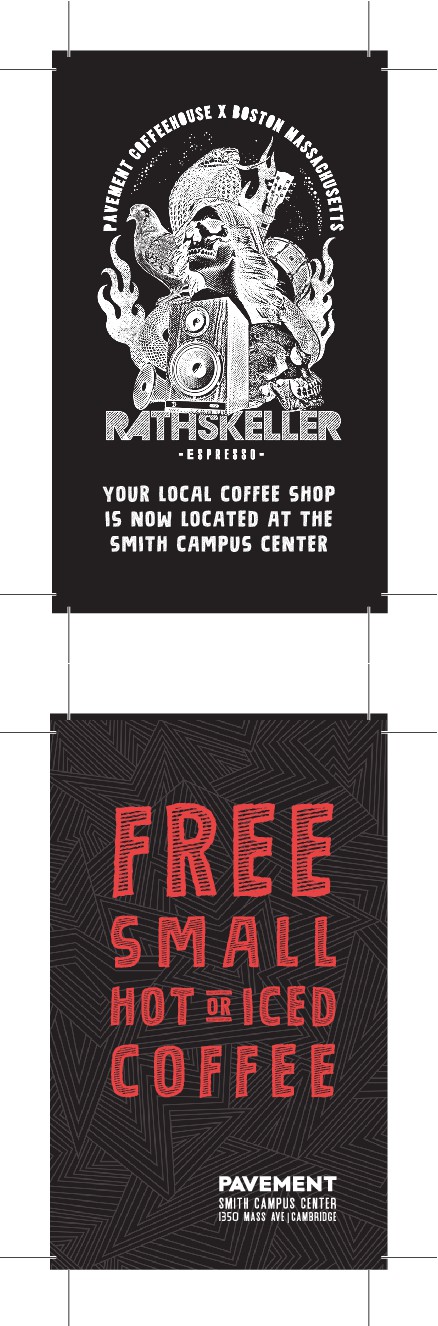 Indie coffeehouse design work. 8 locations, Boston.