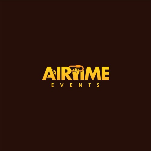 Bold Logo concept for Airtime Events
