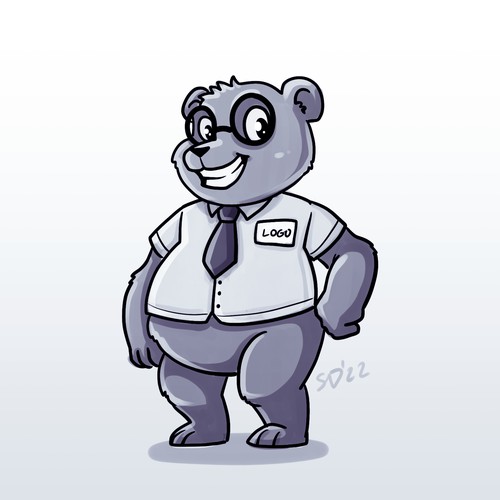 Bear Mascot Initial Sketch