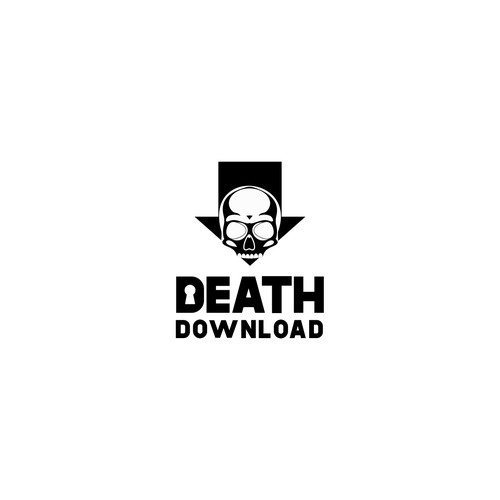 logo concept for death