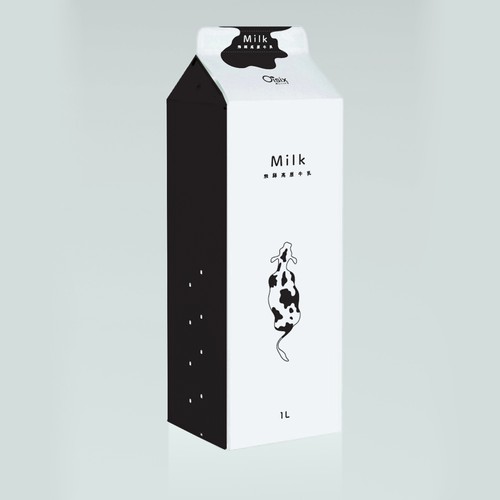 Milk package design